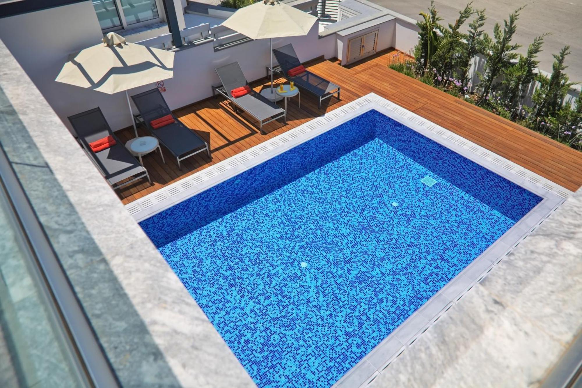 Seaview Luxury Villa Jacuzzi & Pool! 2 Min Beach Протарас Екстер'єр фото